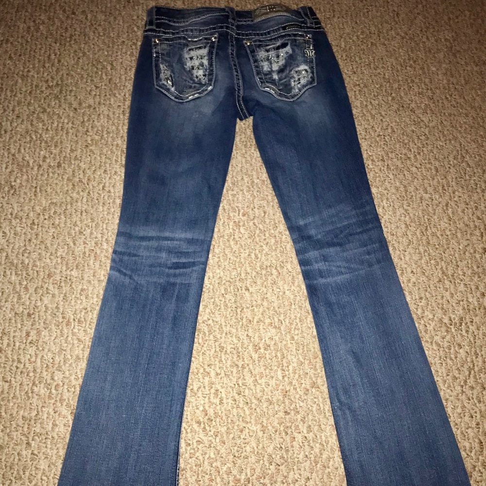 Miss Me size 27x35 bootcut jeans
